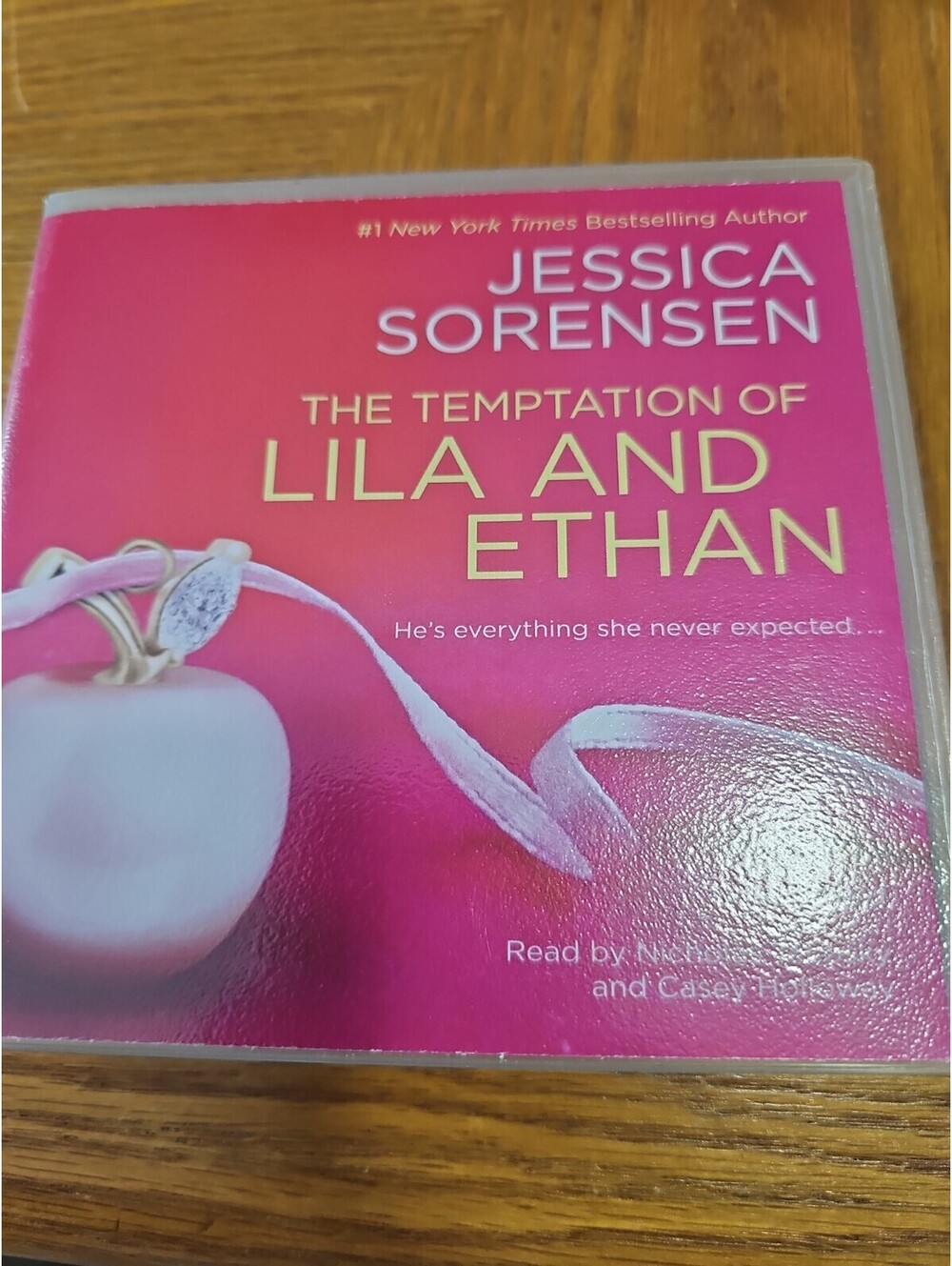 Temptation of Lila and Ethan by Jessica Sorensen (2014, Compact Disc)